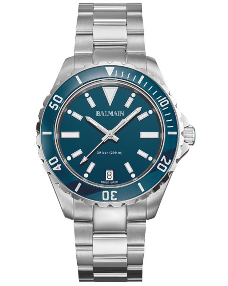 Balmain Men OPHRYS Blue Analog Watch SKU-ID B43413395 | Helios The