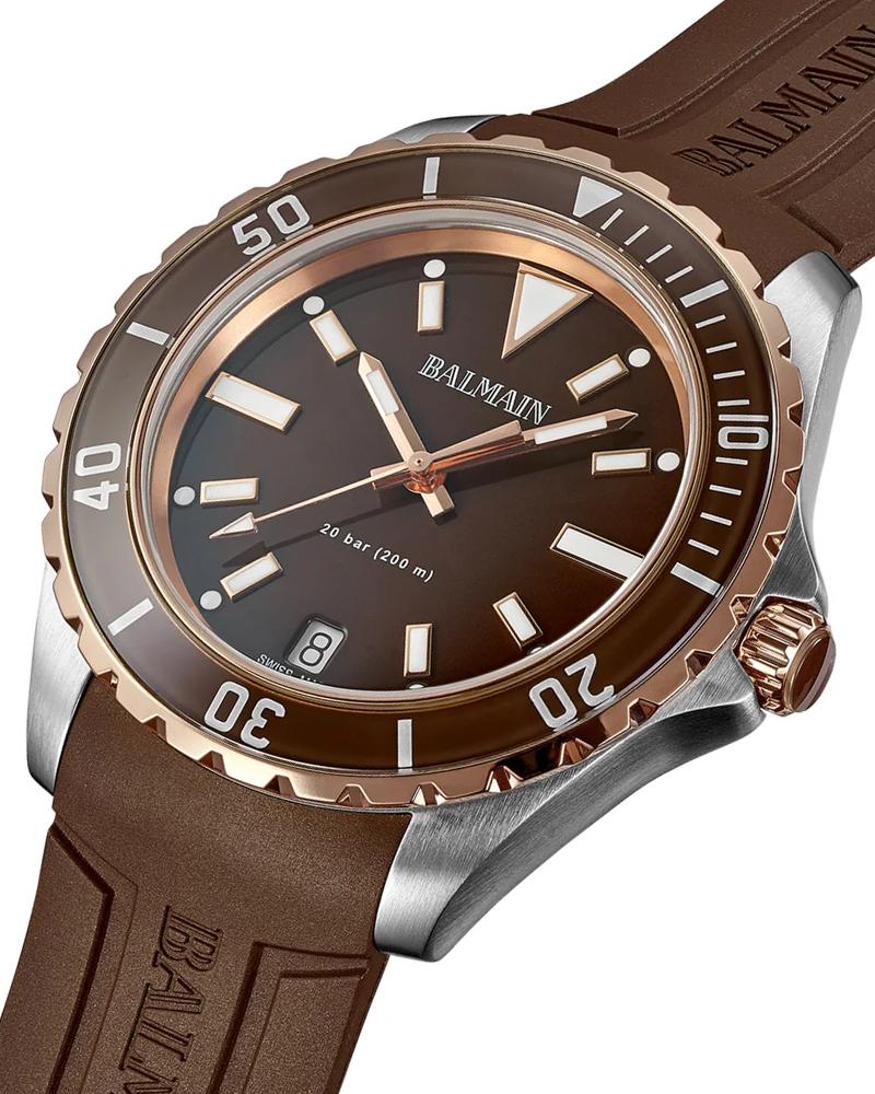 Balmain Men OPHRYS Brown Analog Watch SKU-ID B43485255 | Helios