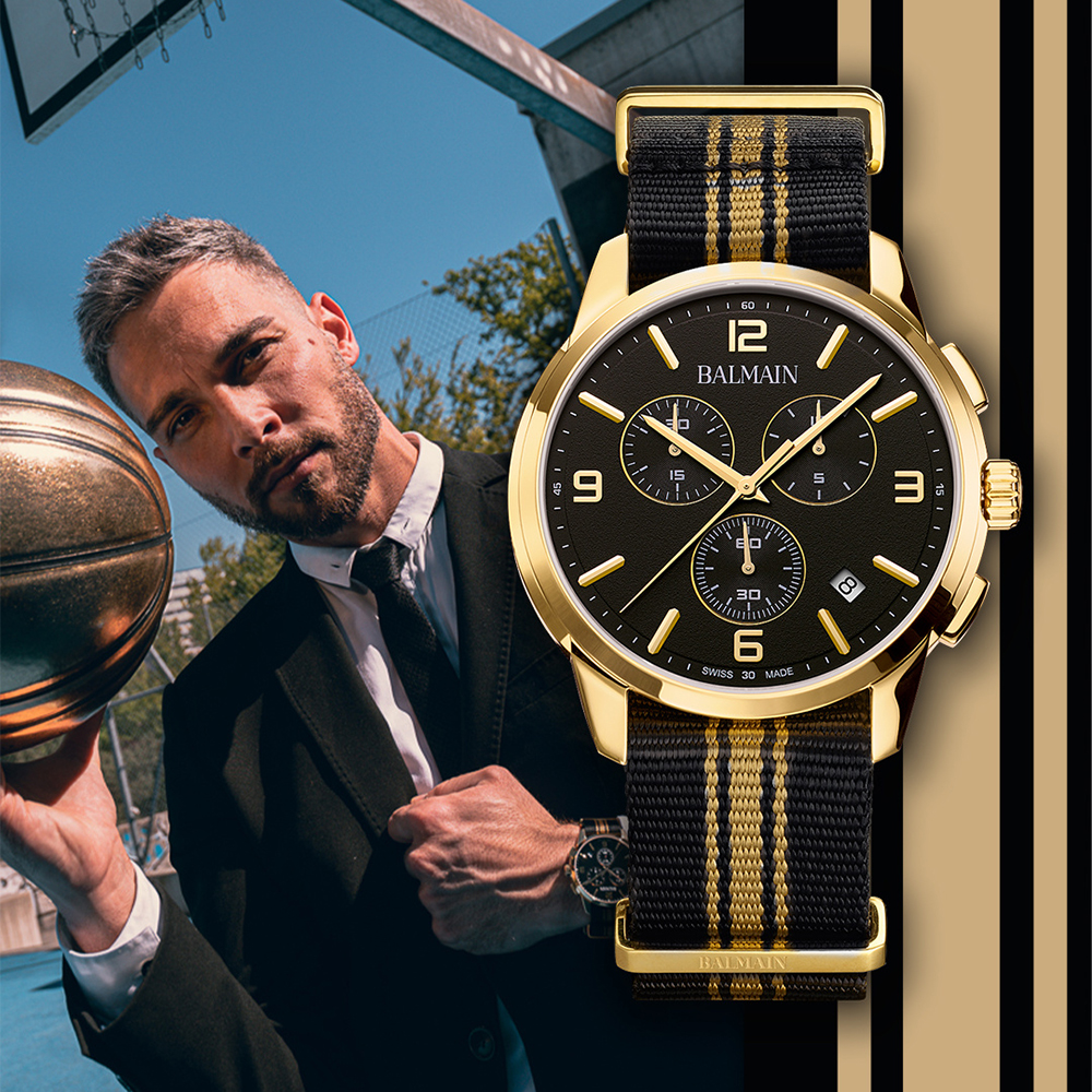 Balmain Men MADRIGAL Black Analog Watch SKU-ID B74803164 | Helios