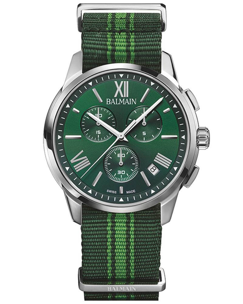 Balmain Men MADRIGAL Green Analog Watch SKU-ID B74819272 | Helios