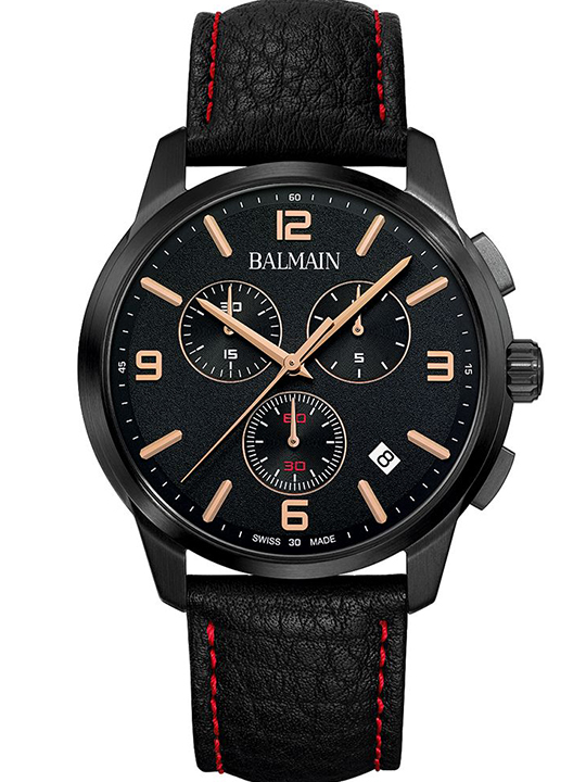 Balmain Men MADRIGAL CHRONO GENT Black Analog Watch SKU-ID