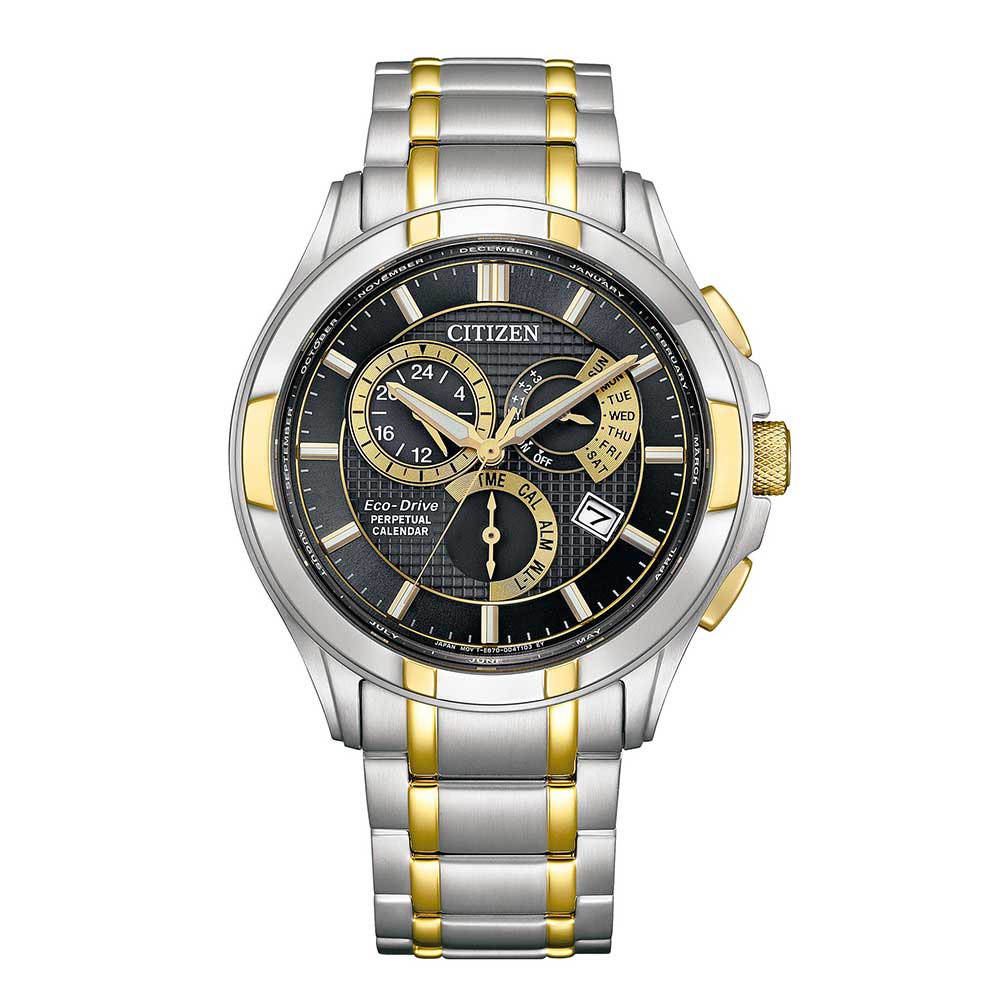 Citizen Round Dial Men Watch BL8164 57E Helios Watch Store