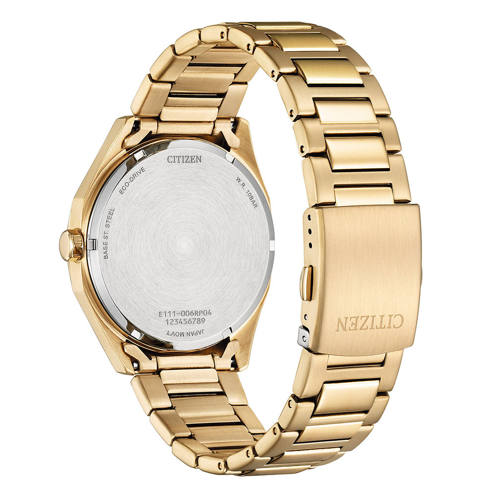 Citizen Men Ecodrive basic Round Gold Watches
