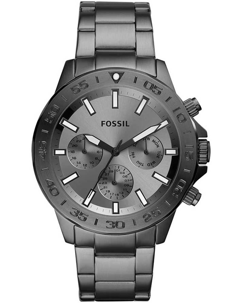 Fossil Men BANNON Grey Analog Watch SKU-ID BQ2491 | Helios The