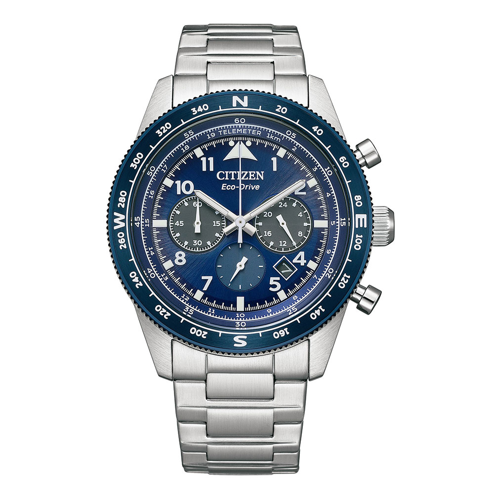 Citizen Men ECO DRIVE BASIC Blue Analog Watch SKU-ID CA4554-84L