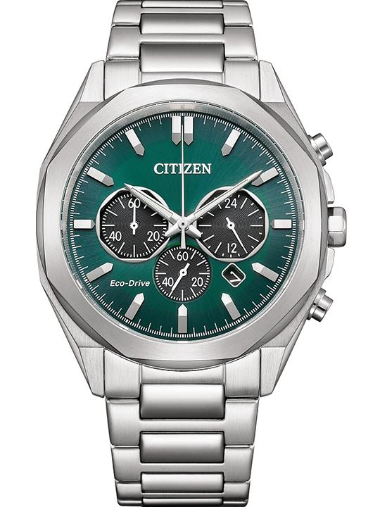 Citizen Men ECO DRIVE CHRONOGRAPH Green Analog Watch SKU-ID CA4590