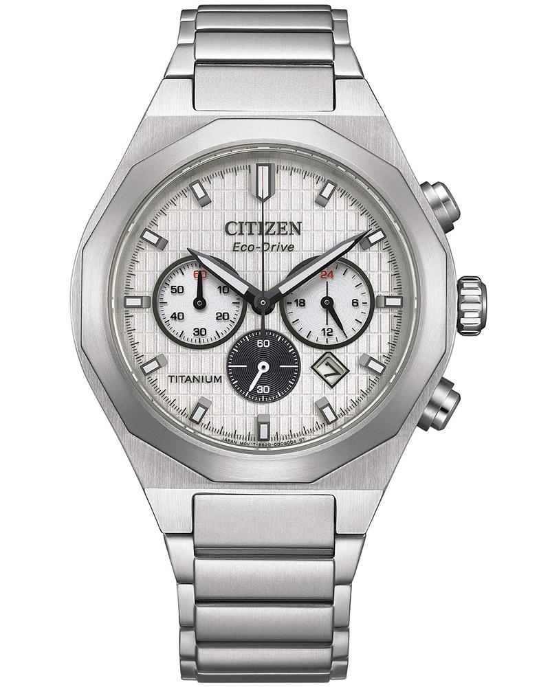 Citizen Men Zenshin-eco drive Round White Watches