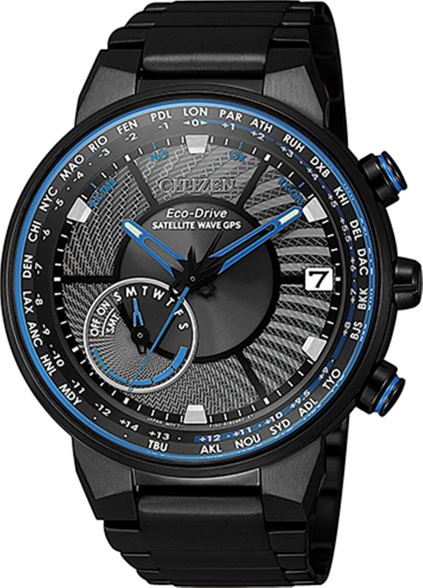 Buy Online Citizen Men Round Black Watches cc3078 81e at Best Price Helios Store