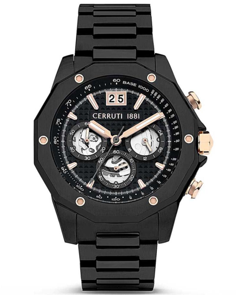 Cerruti 1881 Men MOLVENO Black Analog Watch SKU-ID CECIWGI2207402