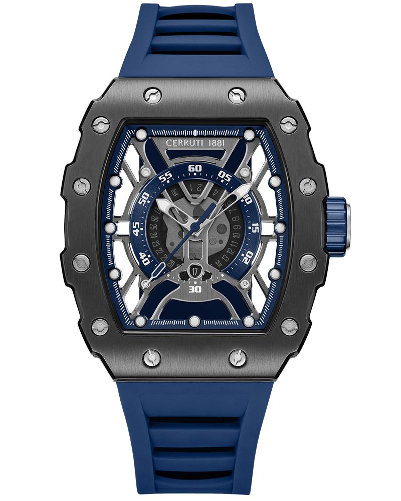 Cerruti 1881 Men SS25 Gunmetal Multifunction Watch SKU-ID