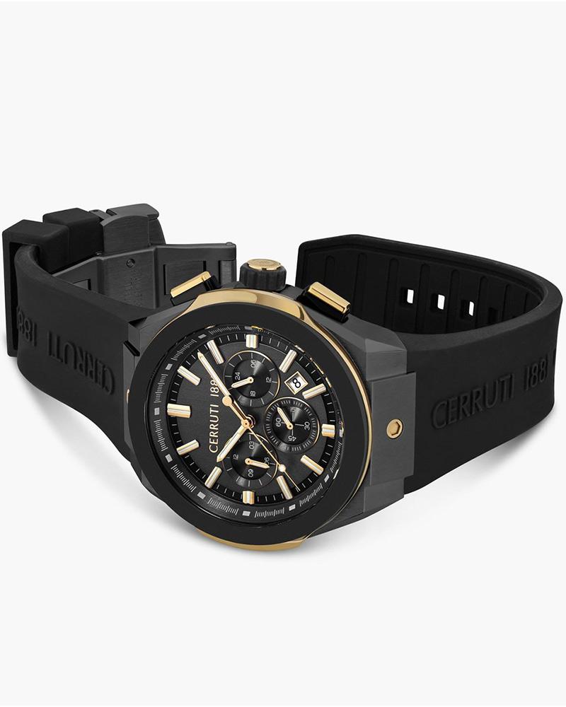 Cerruti 1881 Men RUSCELLO Black Analog Watch SKU-ID CECIWGQ0006802