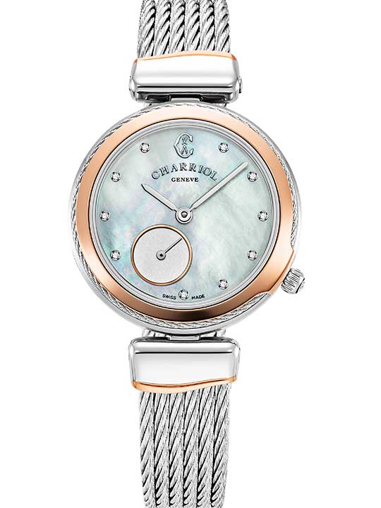 Charriol Unisex CELTIC Mother of Pearl Analog Watch SKU-ID