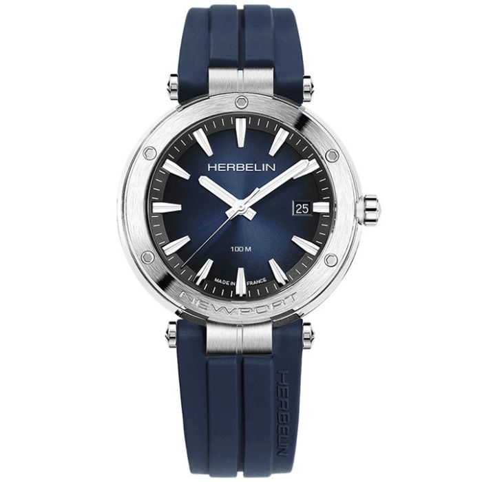 Herbelin Men Newport Round Blue Watches