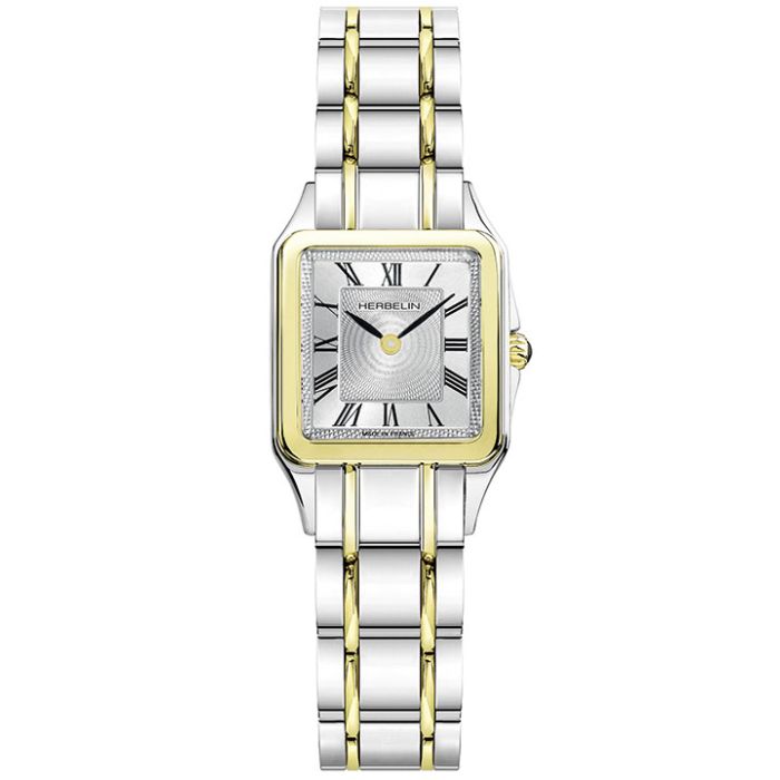 Herbelin Women Luna Square Silver Watches