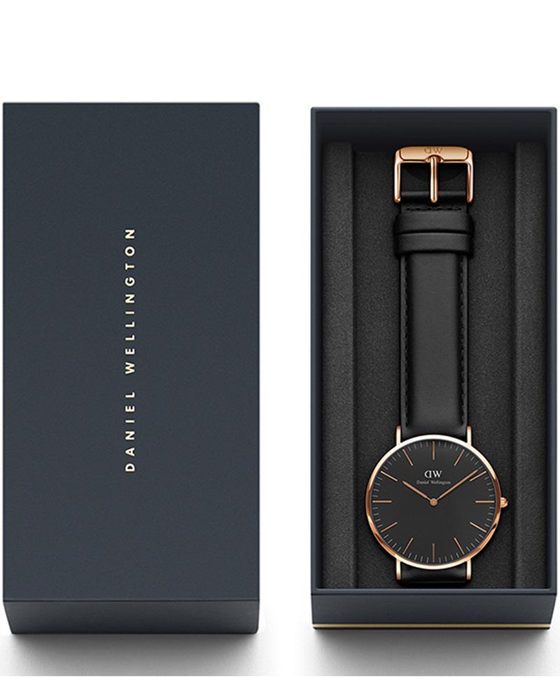 DANIEL WELLINGTON DW001001 ブラック腕時計 新品未使用 Classic Multi-Eye Ashfield Onyx Black | DW