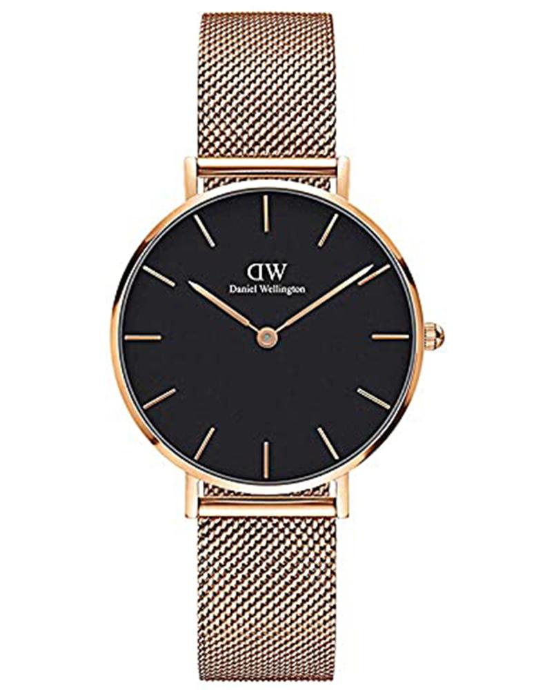 Daniel wellington Women Petite Round Rose gold Watches
