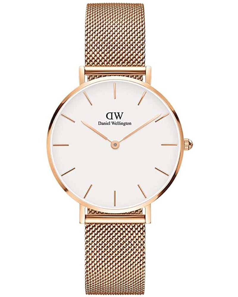 Daniel wellington Women Petite Round Rose gold Watches