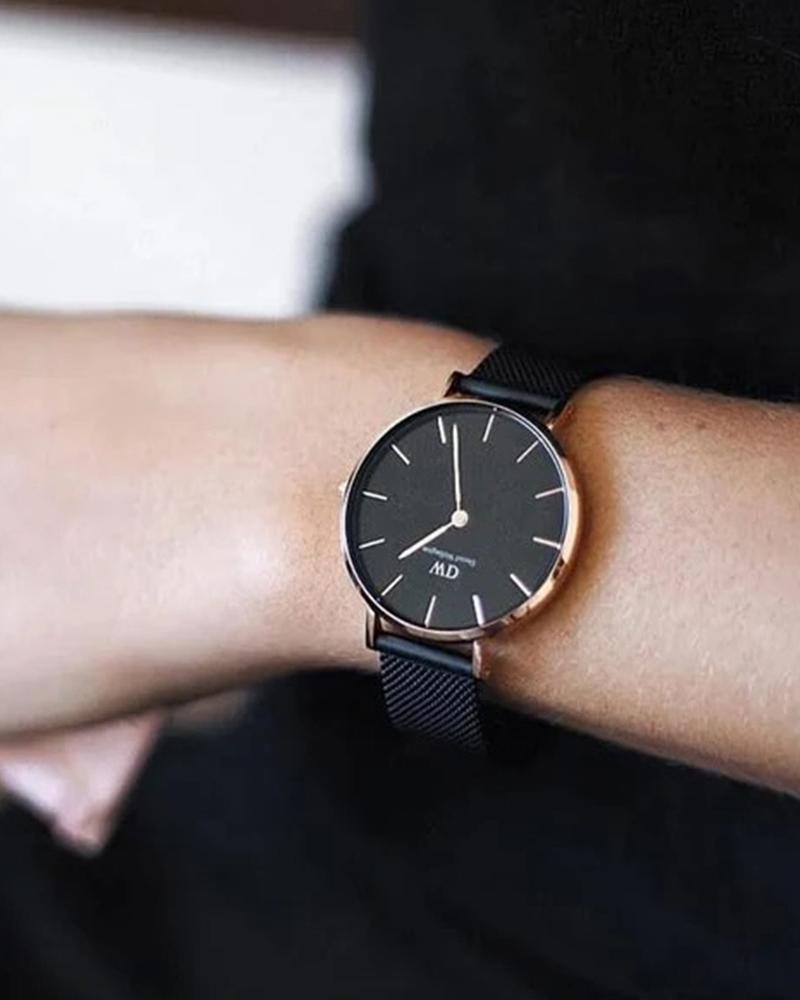Daniel Wellington Women PETITE Black Analog Watch SKU-ID Daniel Wellington Women PETITE Black Analog Watch SKU-ID