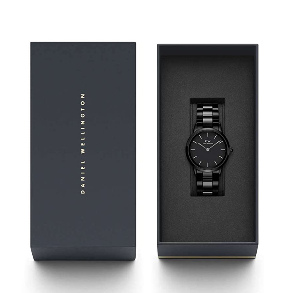 Daniel Wellington Women ICONIC Black Analog Watch SKU-ID