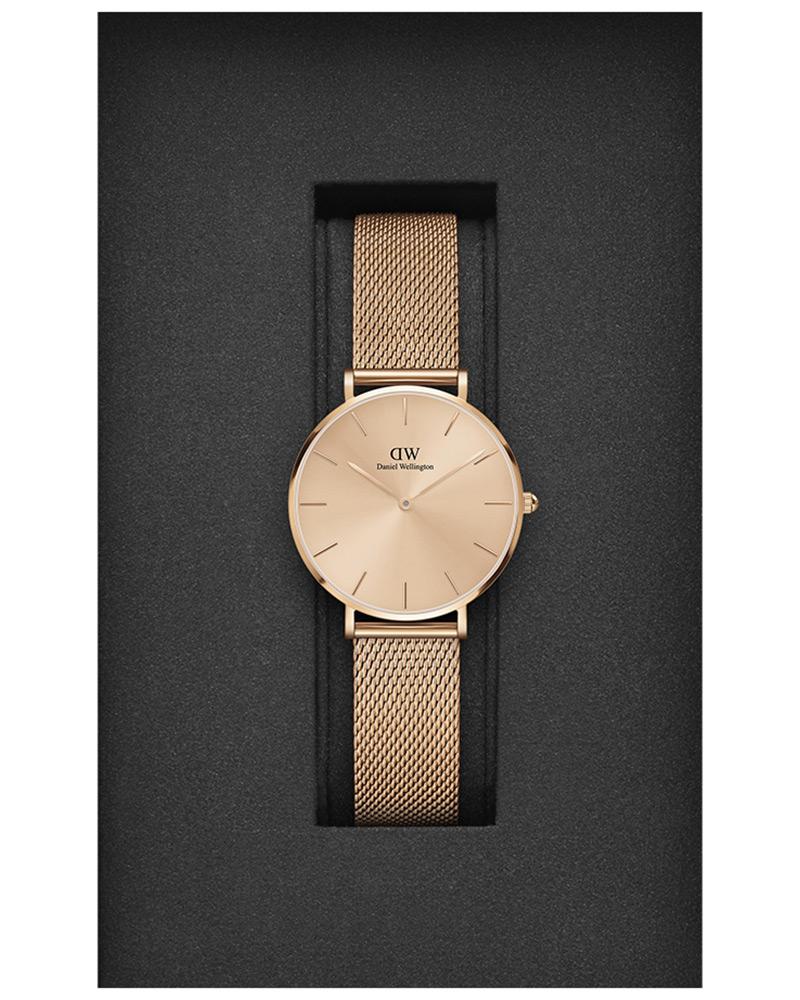 Daniel Wellington Women PETITE Rose Gold Analog Watch SKU-ID