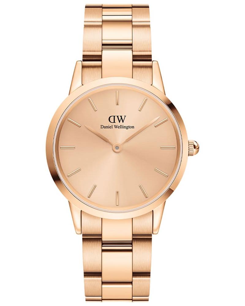 Daniel wellington Women Iconic Round Rose gold Watches