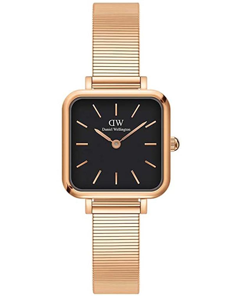 Daniel Wellington Unisex Studio Square Black Watches