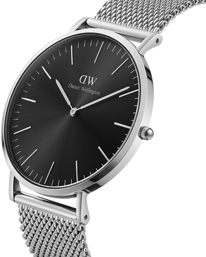 Daniel wellington Men Classic Round Silver Watches