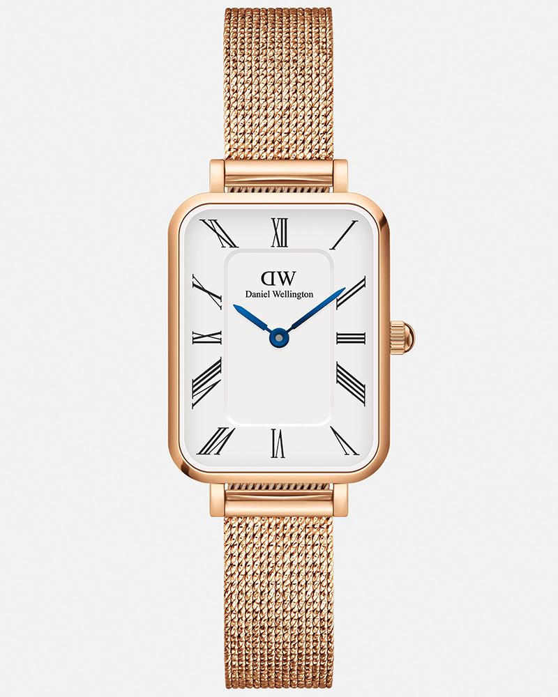 Daniel wellington Women Quadro Rectangular White Watches