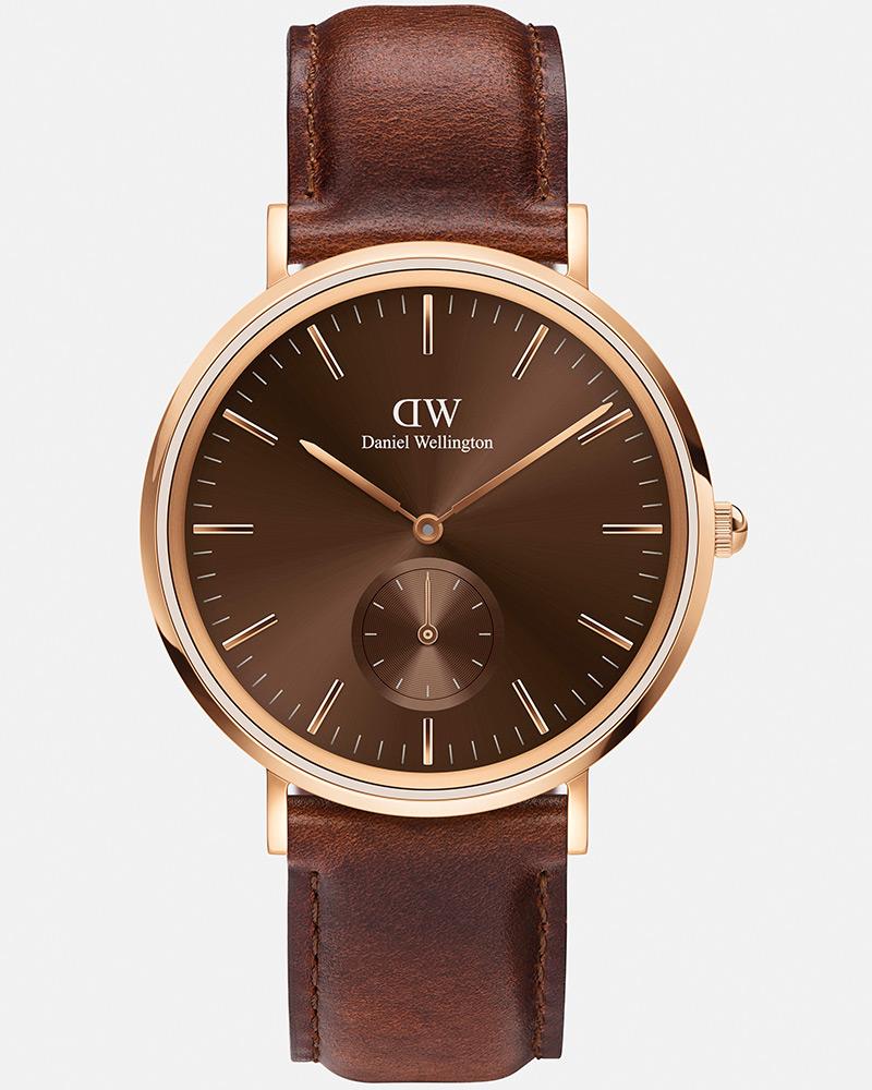 Daniel wellington Men Classic Round Brown Watches