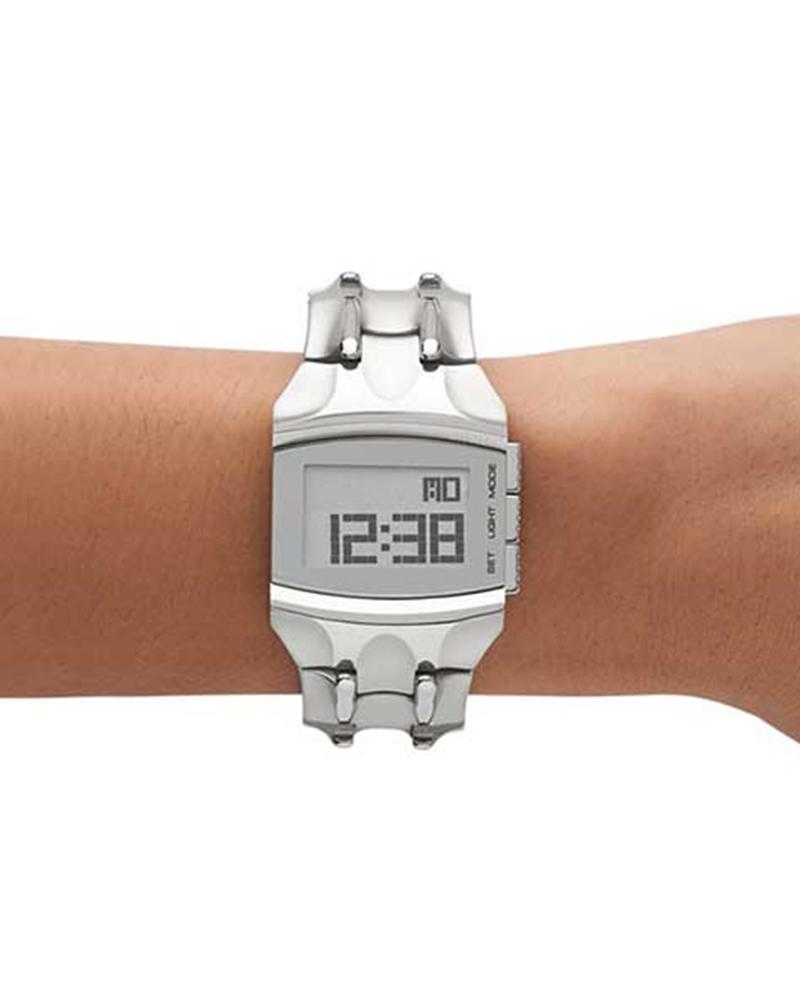 Buy Diesel Croco Digi Rectangular Dial Men Watch - DZ2155