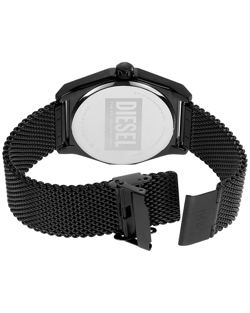 Diesel Men SCRAPER Black Analog Watch SKU-ID DZ2194 | Helios The