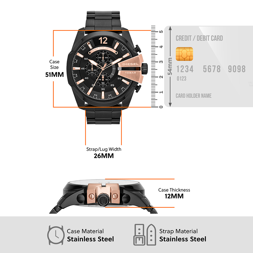 Diesel fashion watch dz4309