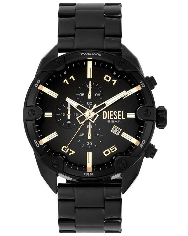 DIESEL ANTI-INTELLIGENT 5BAR 腕時計 DZ1894 Man: Crusher digital gray nylon watch | Diesel