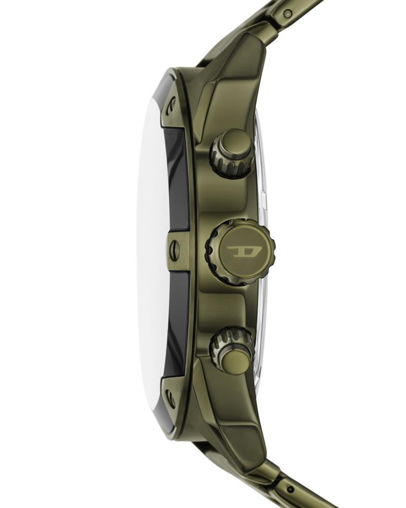 Diesel Men SPIKED Silver Chronograph Watch SKU-ID DZ4670 | Helios