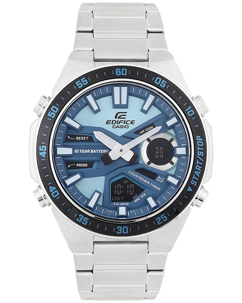 Casio Men EDIFICE Blue Analog-Digital Watch SKU-ID ED599 Helios