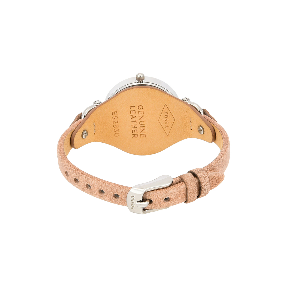Fossil Women GEORGIA Beige Analog Watch SKU-ID ES2830 Helios The