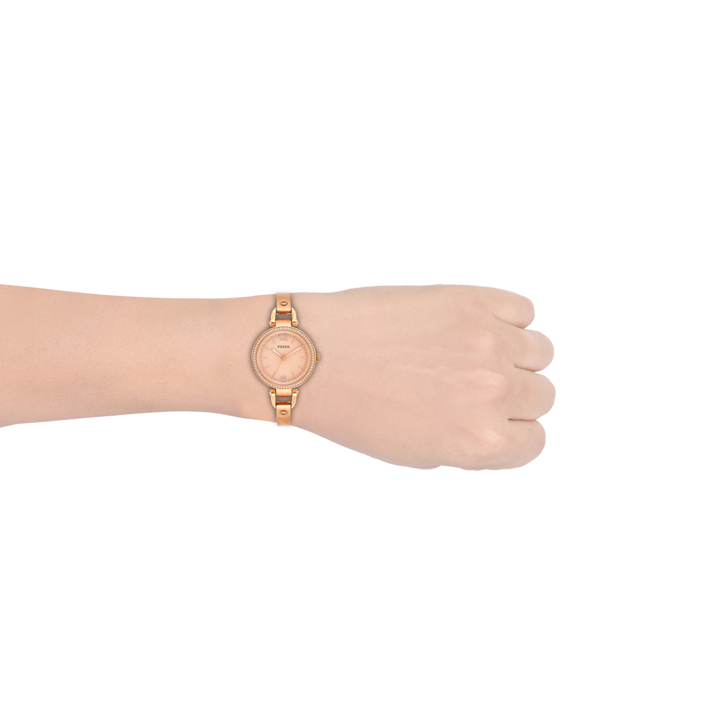 Buy Online Fossil Women Round Rose Gold Watches es3226 at Best Price Helios Store