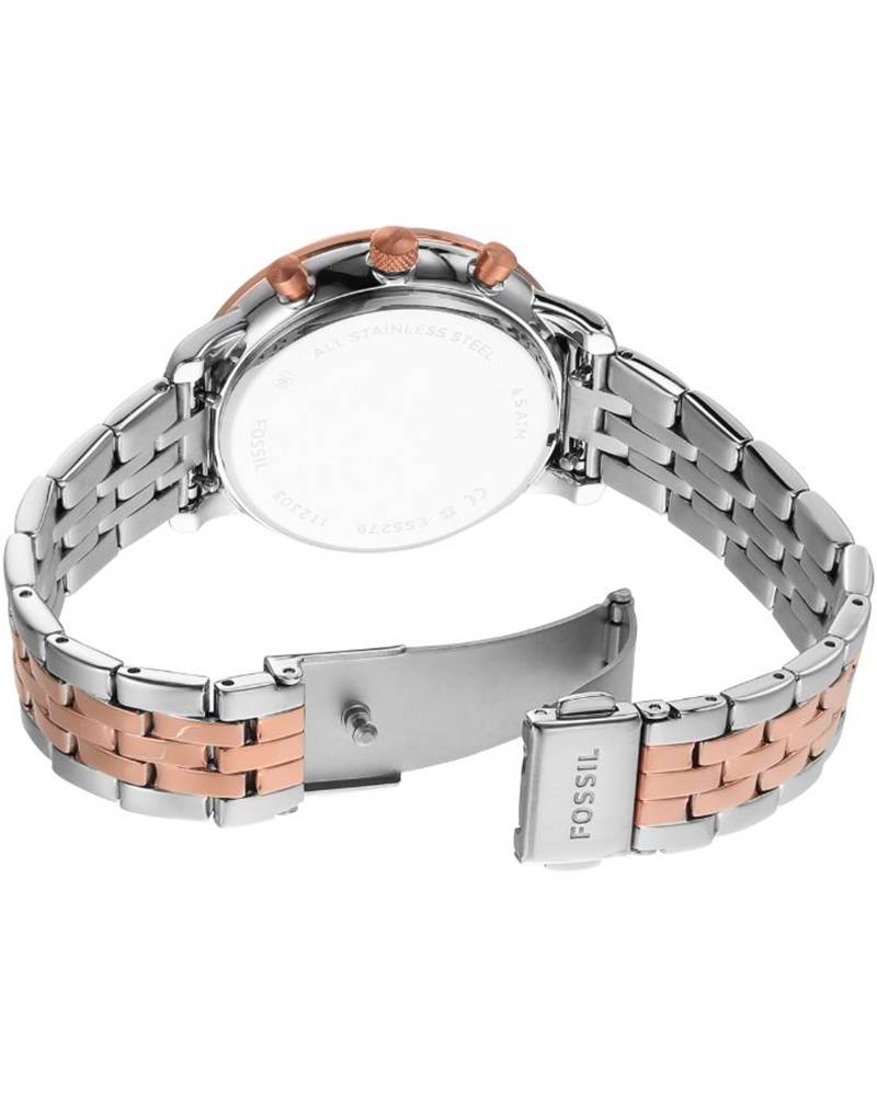 Fossil Women NEUTRA White Mother of Pearl Chronograph Watch SKU-ID