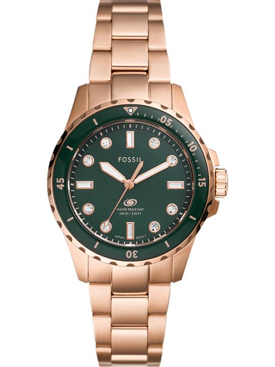 Fossil Women FOSSIL BLUE DIVE Green Analog Watch SKU-ID ES5371