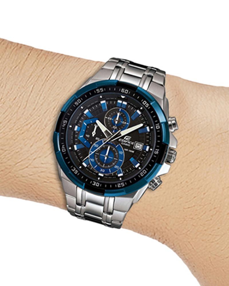 Casio Edifice Round Shape Men EX190 Helios Watch Store