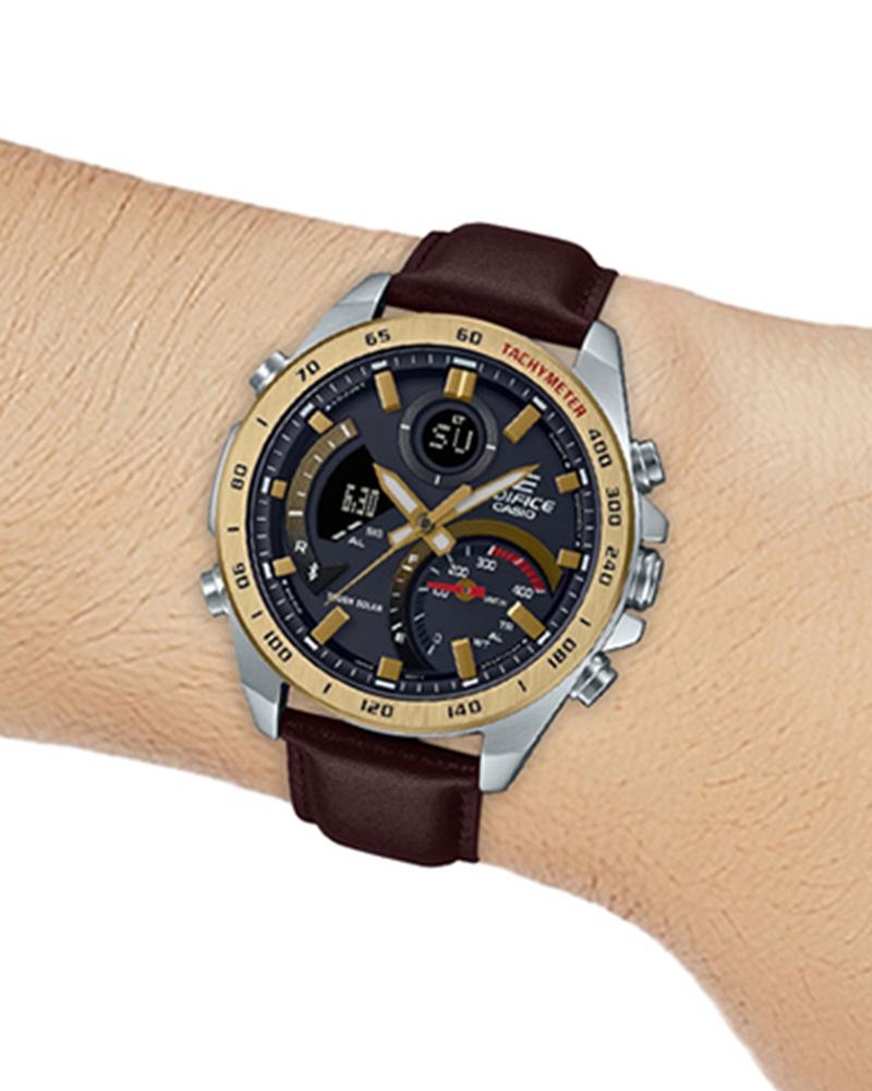 Casio Men Edifice Round Grey Watches