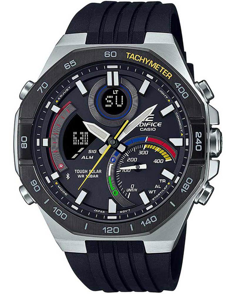 Casio Men Ecb-950 series Round Black Watches
