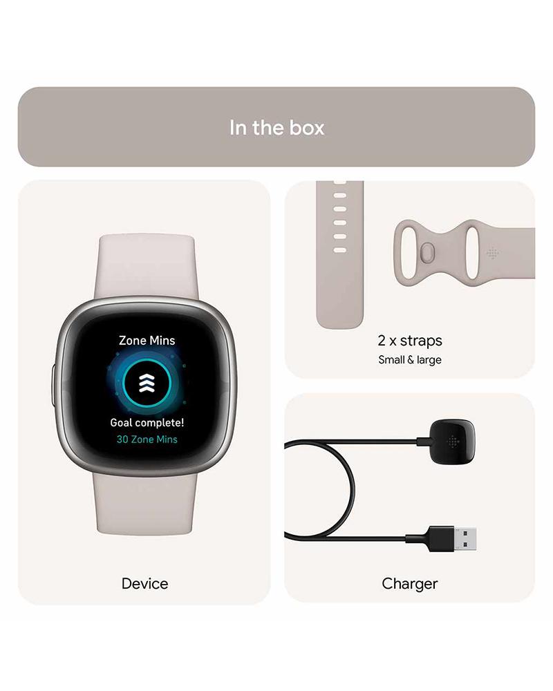 Fitbit Unisex SENSE Black Smart/Digital Watch SKU-ID FB521SRWT