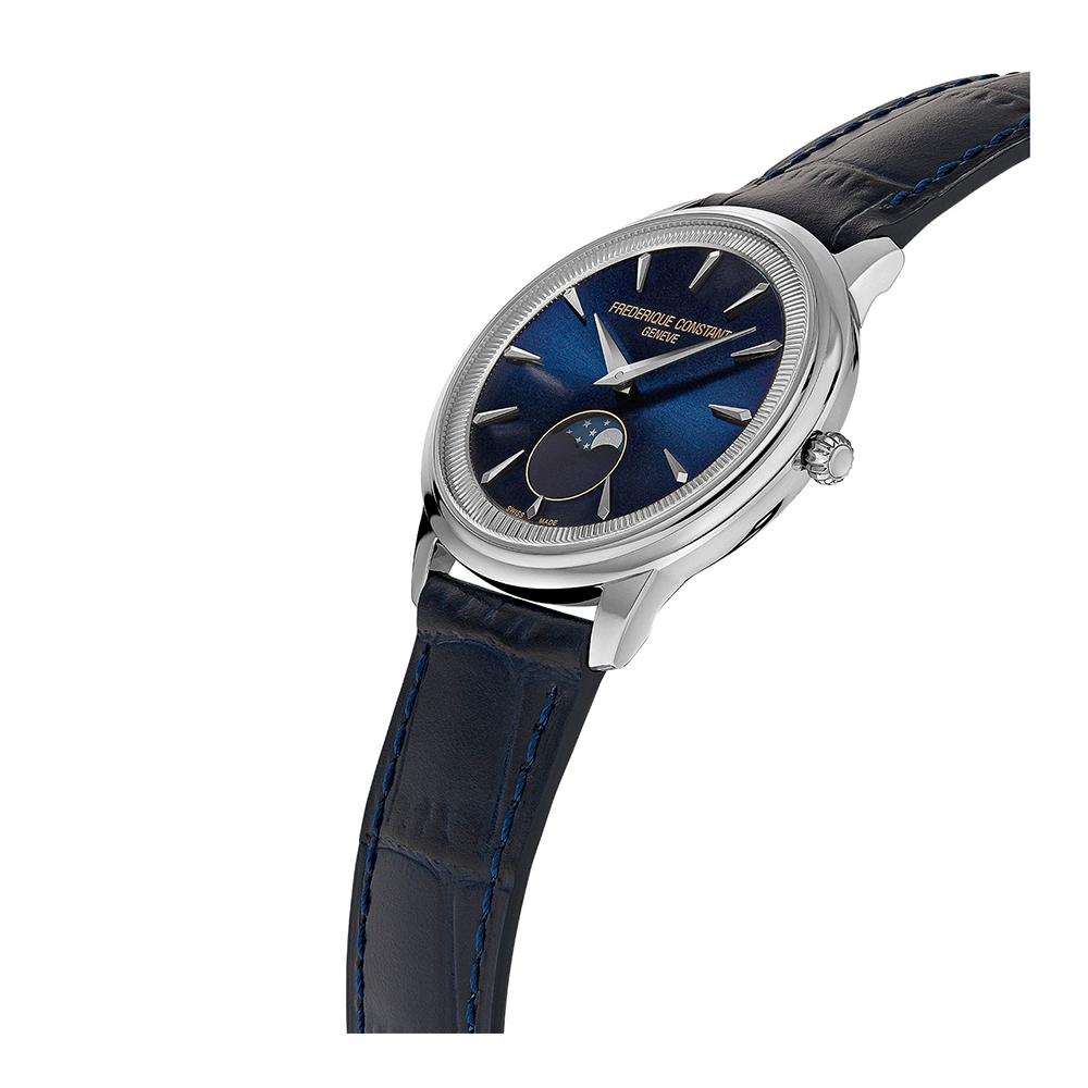 Frederique constant Men Round Blue Watches