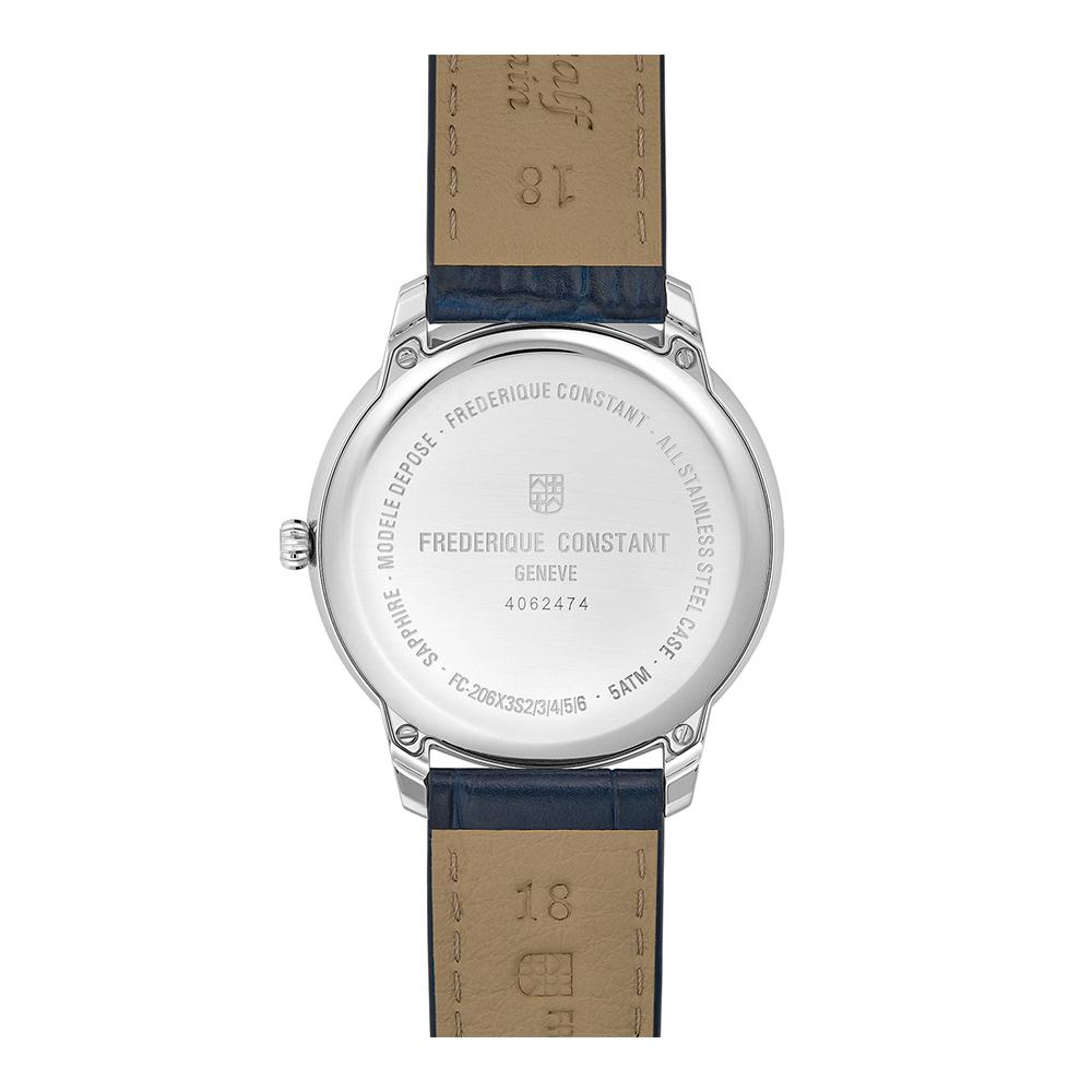 値下げ　FREDERIQUE CONSTANT 腕時計 メンズ 中古 Frederique Constant Men CLASSICS QUARTZ MOONPHASE Blue Analog