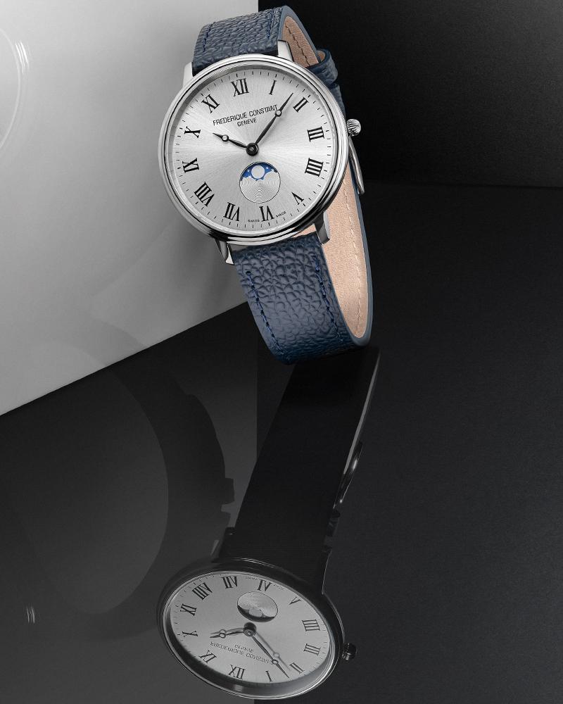 Frederique constant Men Classics Round Silver Watches