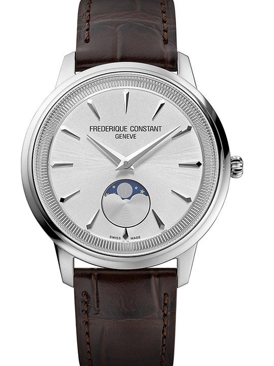 Frederique Constant Women CLASSICS QUARTZ MOONPHASE Silver Analog