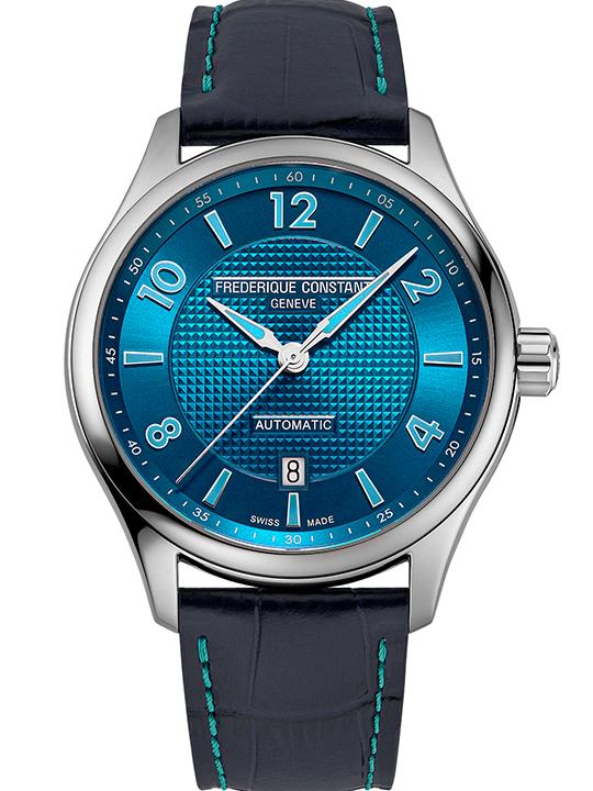 Frederique Constant Men CLASSICS RUNABOUT AUTOMATIC Blue Analog