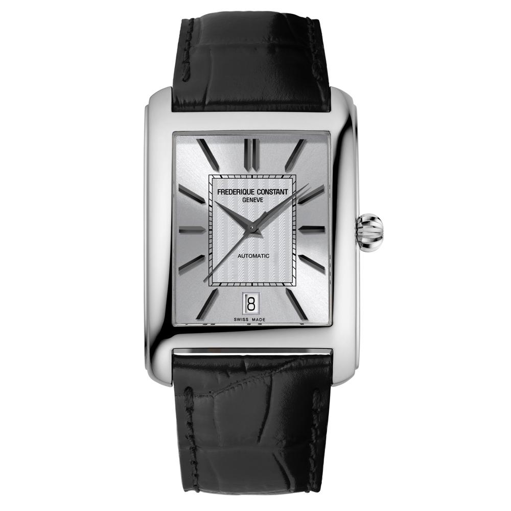 Frederique Constant Classics Carree Automatic Rectangular Dial Men Watch FC 303S4C6 Helios Watch Store