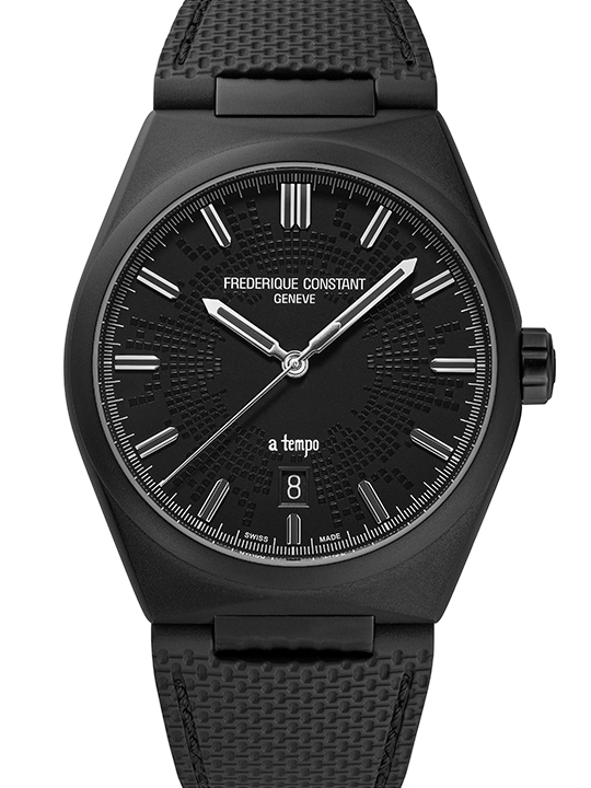 Frederique Constant Men HIGHLIFE AUTOMATIC Black Analog Watch SKU